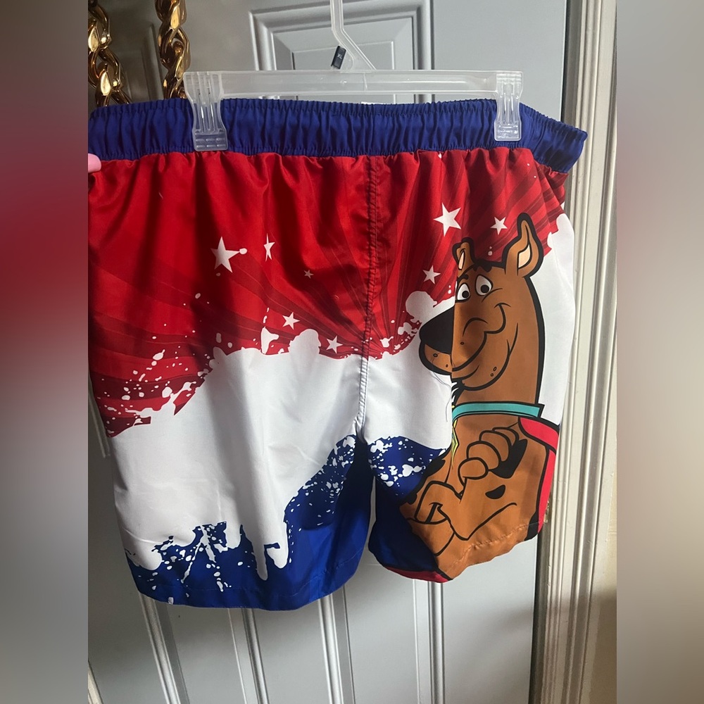 Warner Bros. Red and Blue Shorts
